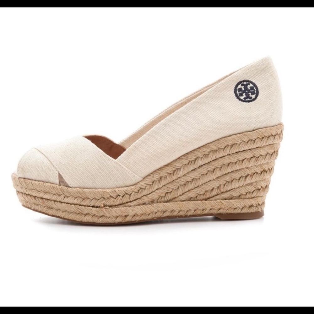 COPY - Tory Burch Filipa espadrille wedges Size 10 NEW